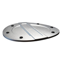 JSD Billet Aluminum Fuel Door for Ford Mustang 2024+, Black Anodized
