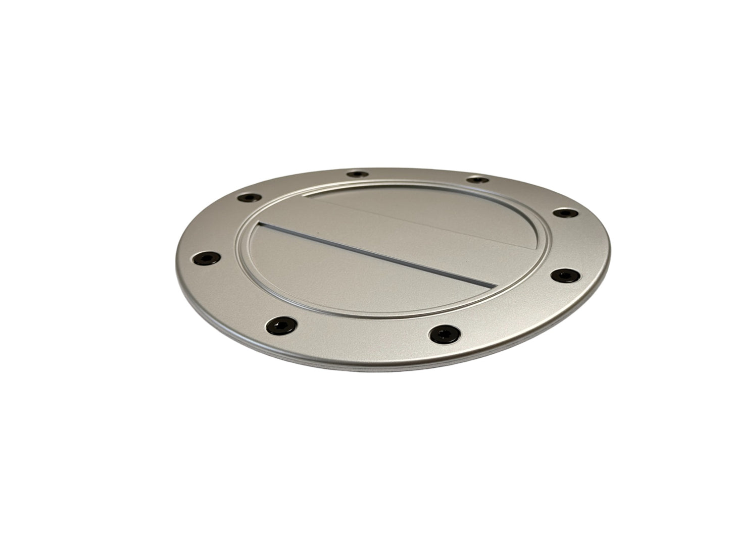 JSD Modern Style Replacement Fuel Door for Ford Mustang 2024 All Models, Silver