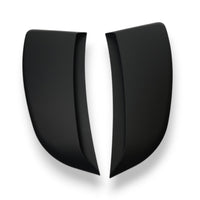 JSD Side Scoops for 2024+ Mustang, Matte Black Primer