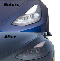 Headlight  Tint for Tesla Model 3 2016-2023 & Model Y 2021-2024 by Tint My Light