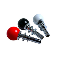 JSD Automatic Shifter Handle for 2015-2025 Mustang; Red  (NOT COMPATIBLE FOR GT350 & GT500)