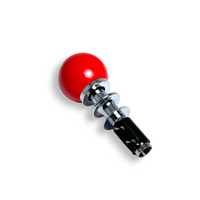 JSD Automatic Shifter Handle for 2015-2025 Mustang; Red  (NOT COMPATIBLE FOR GT350 & GT500)