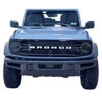 Tint My Light Smoked Acrylic Headlight Cover for Ford Bronco 2021+