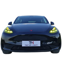 Headlight  Tint for Tesla Model 3 2016-2023 & Model Y 2021-2024 by Tint My Light