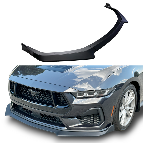 JSD 3-Piece Chin Spoiler for 2024+ Mustang GT, EcoBoost （Without Performance Pack）