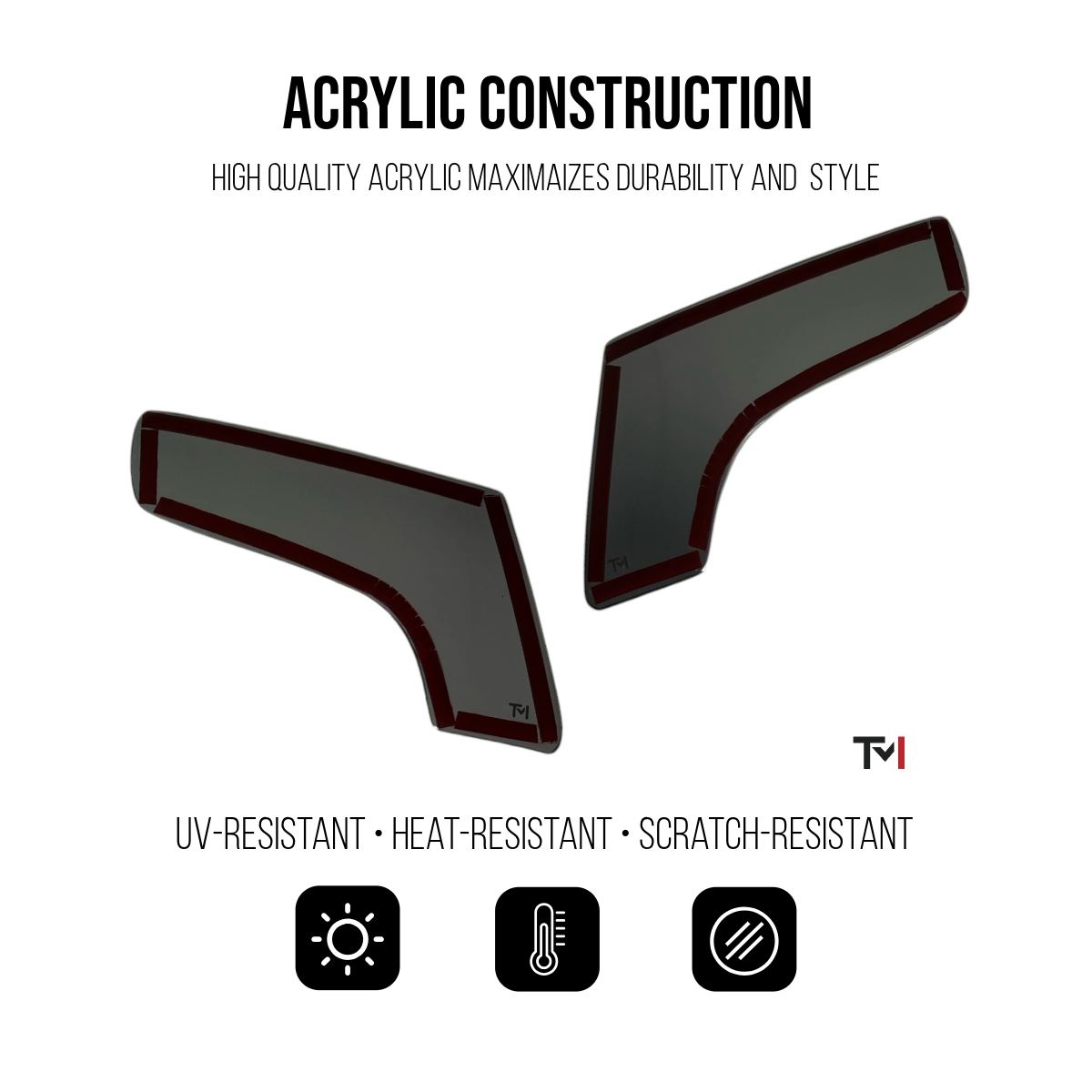 Smoked Reverse Light Covers for Subaru WRX/STI 2015-2021 by Tint My Light