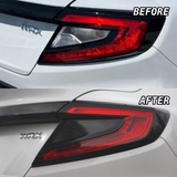 Smoked Reverse Light Covers for 2022+ Subaru WRX/STI By Tint My Light