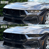 TML Smoked Acrylic Headlight Covers for 2024+ Ford Mustang