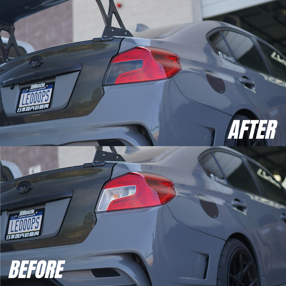 Smoked Reverse Light Covers for Subaru WRX/STI 2015-2021 by Tint My Light