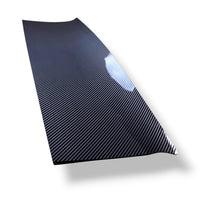 JSD Decklid Blackout Panel without Hole for 2010-2014 Ford Mustang, Carbon Fiber Style
