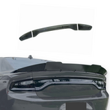 Smoked Tail Light with Rear Center Section Cover for 2016-2023 Dodge Charger By Tint My Light
