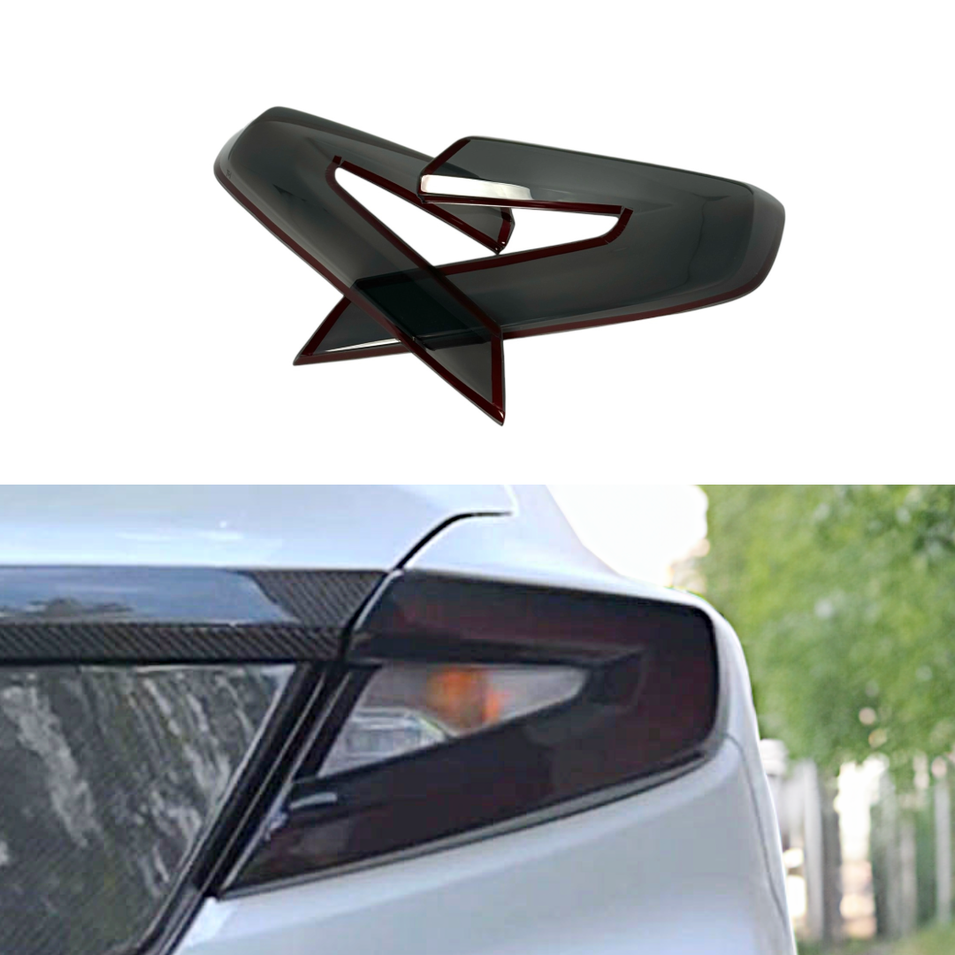 Smoked Tail Light C-Light Covers for 2022+ Subaru WRX/STI By Tint My Light