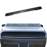 Smoked Tail Light With Rear Center Section Cover for 2008-2014 Dodge Challenger By Tint My Light