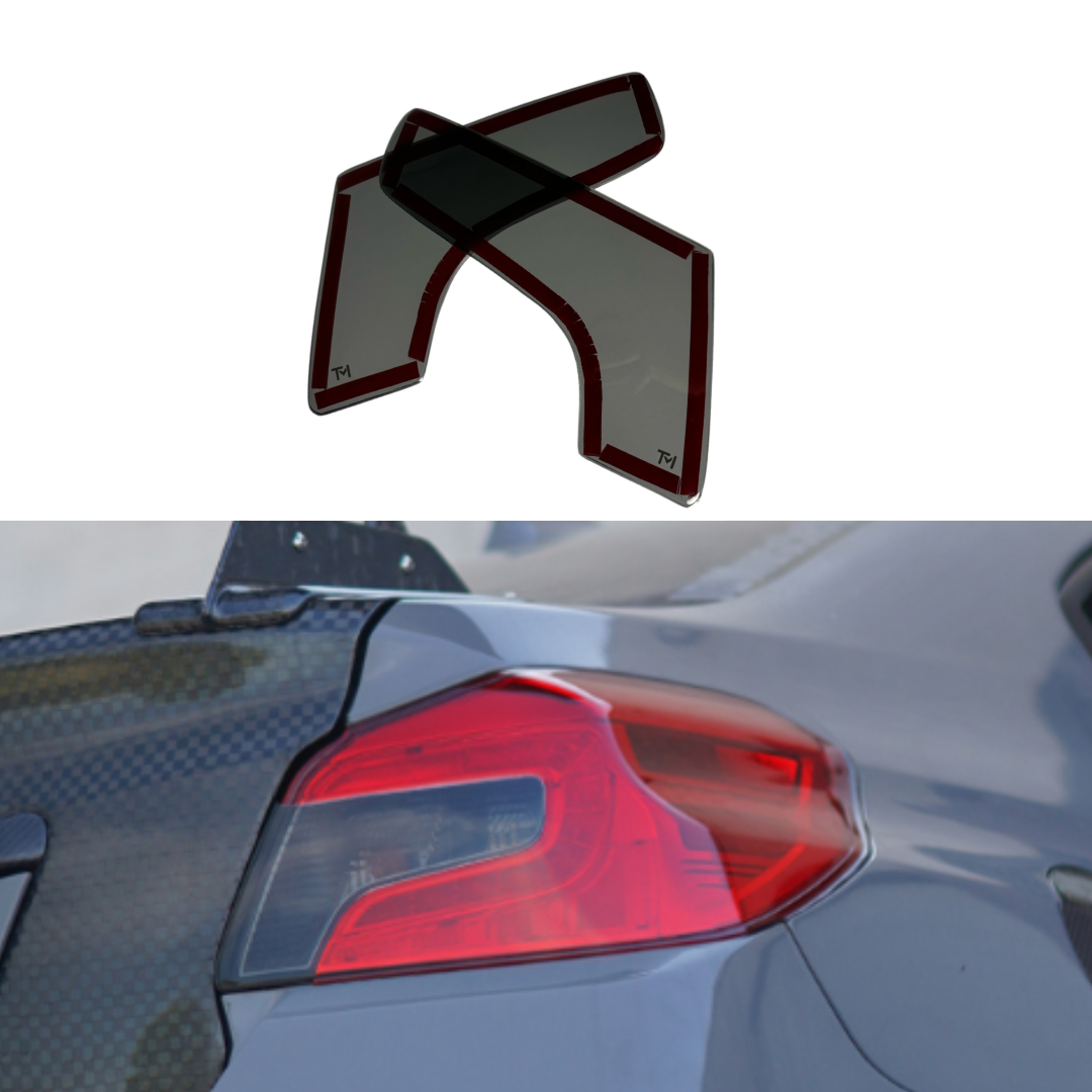 Smoked Reverse Light Covers for Subaru WRX/STI 2015-2021 by Tint My Light