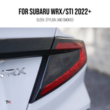 Smoked Reverse Light Covers for 2022+ Subaru WRX/STI By Tint My Light