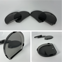 Smoked Headlight Covers for 2015-2023 Dodge Challenger By Tint My Light