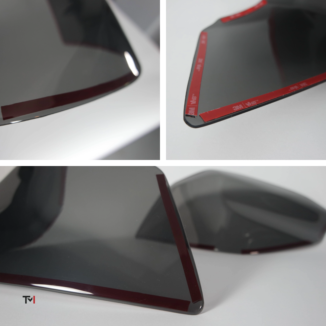 Smoked Tail Light Covers for 2015-2021 Subaru WRX/STI By Tint My Light