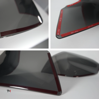 Smoked Tail Light Covers for 2015-2021 Subaru WRX/STI By Tint My Light