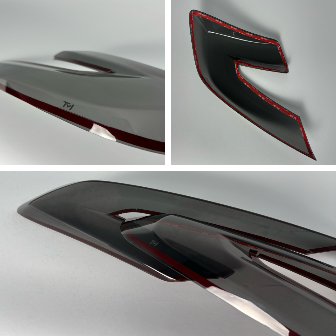 Smoked Tail Light C-Light Covers for 2022+ Subaru WRX/STI By Tint My Light