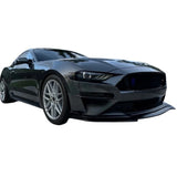 JSD Front Lip Chin Spoiler, Matte Black (2018-2023 Mustang w/o Performance Pack)