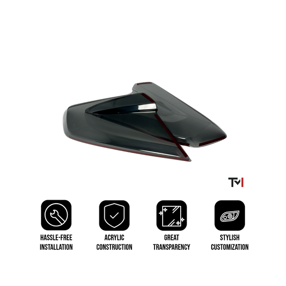 Smoked Tail Light Covers for 2022+ Subaru WRX/STI By Tint My Light