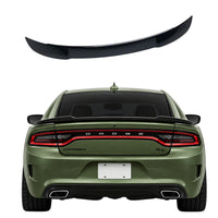 JSD Hellcat Style Rear Spoiler for 2015-2023 Dodge Charger, Matte Black