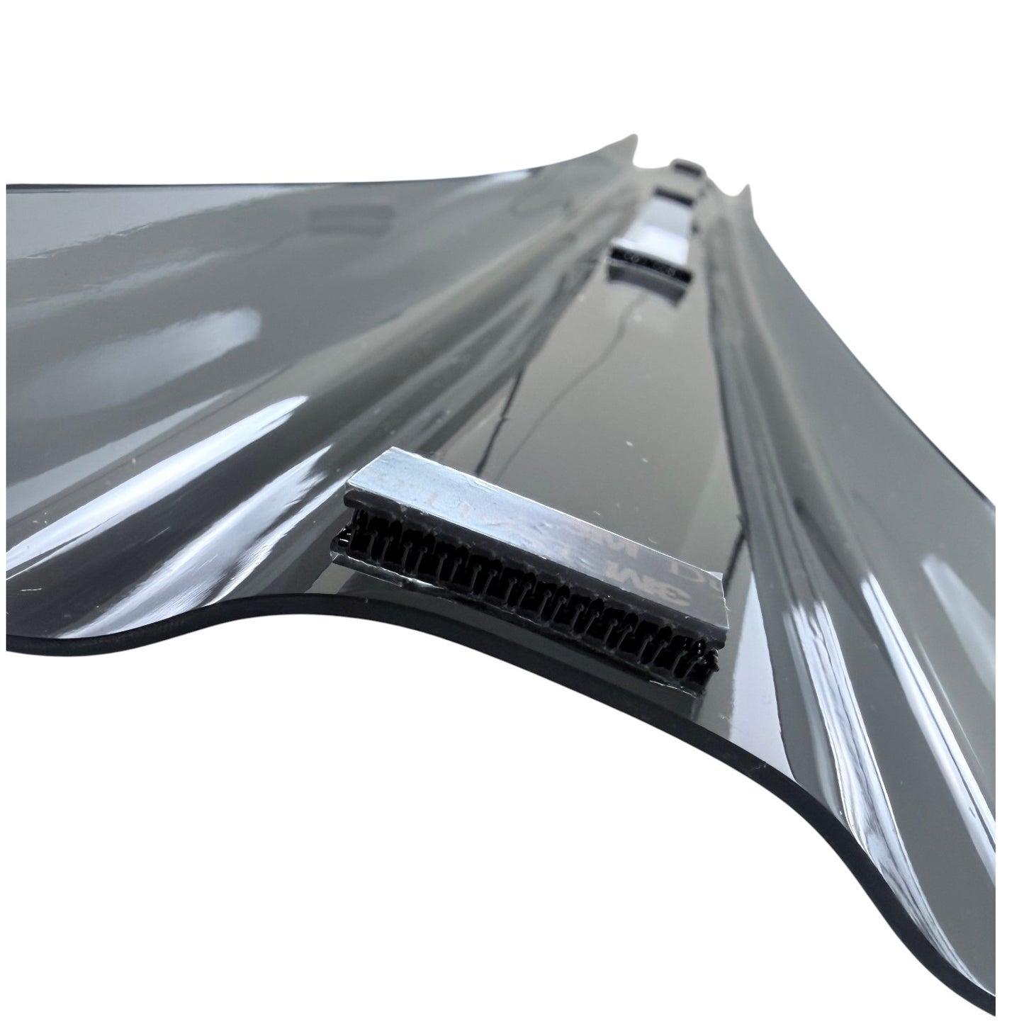 Tint My Light Smoked Taillight with Rear Center Taillight Cover （Emblem Opening） for 2008-2014 Dodge Challenger